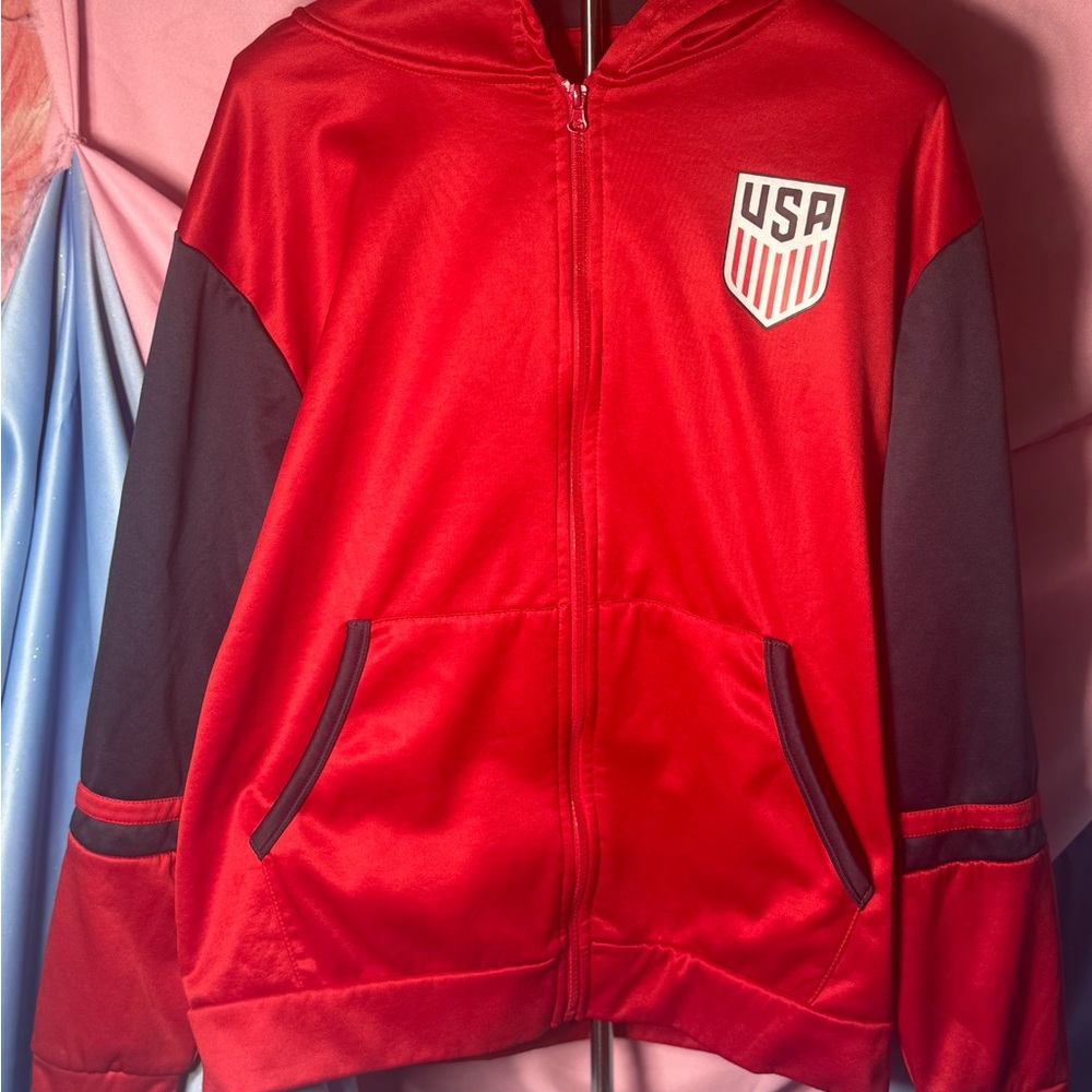 USA Kids Red and Black Jacket